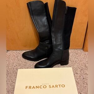 Franco Sarto Elegant Black Boots